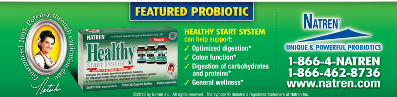 Featured Probiotic - Healthy Start System